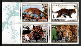 Korea 1998 Corea / Feline Leopard Big Cats WWF MNH Felinos Leopardo Säugetiere  / Ly30  7-34 - Felinos