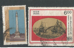 India - 1990- 300 Years Of Calcutta - Set   - Used. ( Condition As Per Scan ) ( OL 20.1.19 ) - Used Stamps