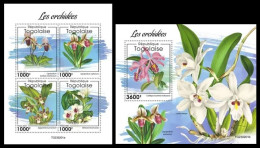 Togo  2023 Orchids. (201) OFFICIAL ISSUE - Orchidee