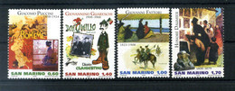 2008 SAN MARINO SET MNH ** 2191/2194 Artisti 3° Emissione - Ungebraucht