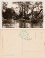 Ansichtskarte Leipe Lübbenau (Spreewald) Lipje Lubnjow Spreewald, Häuser 1930 - Luebbenau