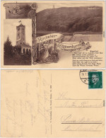 Rinteln 3 Bild Rinteler Klippenturm Wesergebirge 1928  - Rinteln