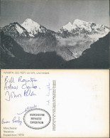 Bergsteiger Manchester Nepalese Expedition Nampa Original Autogramme 1970 - Klimmen