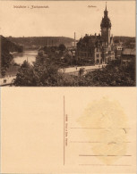 Ansichtskarte Waldheim (Sachsen) Stadtpartie, Rathaus Und Fabriken 1913 - Waldheim