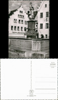 Ansichtskarte Wemding Ortsansicht Marktplatz Mit Texithaus Geschäft 1960 - Wemding