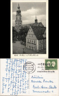 Ansichtskarte Celle Rathaus Und Kirche 1954 - Celle