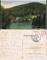 Bad Lauterberg 1915  Gel.  Bahnpost-Stempel Halberstadt ZUG 282 Ohne Frankatur - Bad Lauterberg