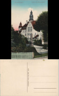 Ansichtskarte Großröhrsdorf Rathaus Und Kriegerdenkmal 1913 - Grossröhrsdorf