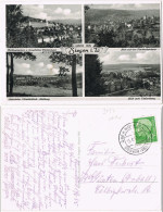 Ansichtskarte Siegen Mehrbildkarte Mit 4 Panorama-Ansichten 1955 - Siegen