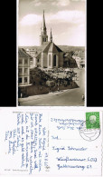 Ansichtskarte Zweibrücken Alexanderkirche, Markttreiben - Verkaufswagen 1960 - Zweibrücken