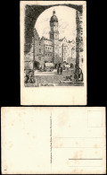 Ansichtskarte Innsbruck Stadtturm - Künstlerkarte 1928 - Innsbruck