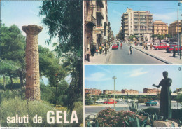 A1785 Cartolina Saluti Da Gela Provincia Di Caltanisetta - Caltanissetta
