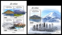 Togo  2023 Volcanoes. (203) OFFICIAL ISSUE - Vulcani