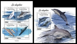 Togo  2023 Dolphins. (207) OFFICIAL ISSUE - Dolfijnen