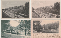 AK Mönchengladbach, Kaiserplatz Mit Denkmal 1903 - Mönchengladbach