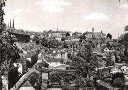 LUXEMBOURG - Faubourg De Grund - Chemin De La Corniche Et Ville Haute - Carte Postale - Luxemburg - Stad