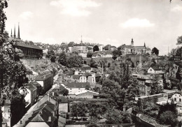 LUXEMBOURG - Faubourg De Grund - Chemin De La Corniche Et Ville Haute - Carte Postale - Luxemburgo - Ciudad