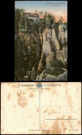 Ansichtskarte Rathen Bastei In Der Sächs. Schweiz Bastei-Hotel 1914 - Rathen