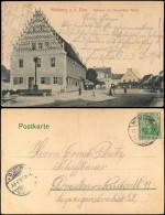 Ansichtskarte Mühlberg/Elbe Miłota Rathaus Mit Neustädter Markt. 1905 - Mühlberg