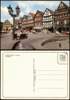 Ansichtskarte Rinteln Marktplatz Leute Vor Den Diversen Geschäften 1980 - Rinteln