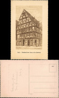 Celle Thielebeule'sches Haus An Der Poststraße (Künstlerkarte) 1930 - Celle