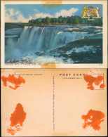 Niagara Falls (Ontario) AMERICAN FALLS OF NIAGARA FROM LUNA ISLAND 1950 - Niagarafälle