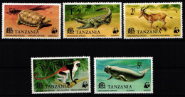 Tansania 82-83 Postfrisch Wildtiere #NE954 - Ouganda (1962-...)