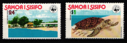 Samoa 370-371 Postfrisch Schildkröten #NE946 - Samoa
