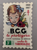 TIMBRE B.C.G. 3F 1966-1967 - Médecine