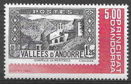 Andorra -Franc 1982 Hoja Exposicion Y=304 E=325 (**) - Nuevos