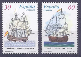 Spain 1996. Barcos De Epoca Ed 3415-16 (**) - Nuevos