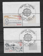 Andorra -Franc 1982 Europa. Y=300-01 E=321-22 Pri Dia - Nuevos