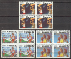 Canada 1976. JJ OO Montreal . Sc=681-83 (**) - Zomer 1976: Montreal