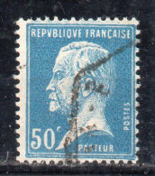 !!! TYPE PASTEUR, N°176a ISSU DE ROULETTE OBLITERE, SIGNE BRUN - 1922-26 Pasteur