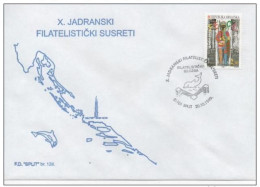 Croatia, National Stamp Exhibition, Dolphin - Kroatien