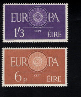 2000384168 1960  SCOTT 175 176 (XX) POSTFRIS  MINT NEVER HINGED -  EUROPA ISSUE - Unused Stamps