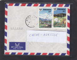 LETTRE AVEC TIMBRES "PAYSAGE/BOEUFS". - Storia Postale