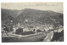 CPA RARE Circulée En 1909 - Vue Sur ROQUEBILLIERE Et Le Belvédère - N° 408 - - Roquebilliere