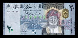 Omán 20 Rials 2020 Pick 54 Hybrid Sc Unc - Oman