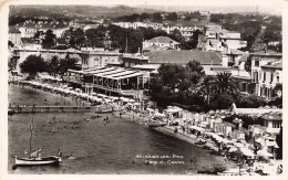 FRANCE - Juan Les Pins - Plage Du Casino - Animé - Carte Postale - Juan-les-Pins