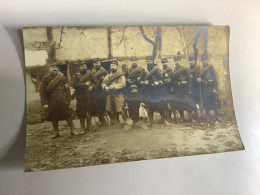 Carte Photo Militaire.militaria.guerre.WW1..régiment - 1914-18