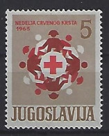 Jugoslavia 1965  Zwangszuschlagsmarken (*) MM Mi.31 - Wohlfahrtsmarken