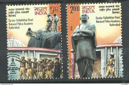 India - 2008 - Police Training Academy  -  Set Of 2. - Used. ( OL 23.4.17 ) - Used Stamps