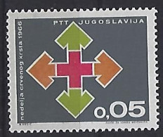 Jugoslavia 1966  Zwangszuschlagsmarken (**) MNH  Mi.32 - Beneficiencia (Sellos De)