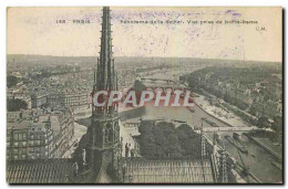 CPA Paris Panorama De La Seine Vue Prise De Notre Dame  - La Seine Et Ses Bords