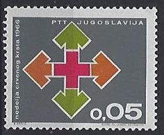 Jugoslavia 1966  Zwangszuschlagsmarken (*) MM  Mi.32 - Wohlfahrtsmarken