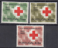 PORTUGAL 987-989, Postfrisch **, 100 Jahre Port. Rotes Kreuz, 1965 - Neufs