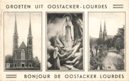 FRANCE - Lourdes - Oostacker - Eglise - Notre Dame - Carte Postale - Lourdes