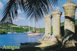 Postcard Nelson's Dockyard English Harbour  Antigua West  Indies  PU 1994 My Ref B26440 - Antigua Y Barbuda