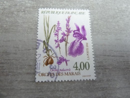 Fleurs Des Etangs Et Marais - Orchis Des Marais - 4f. - Yt 2768 - Multicolore - Oblitéré - Année 1992 - - Gebraucht